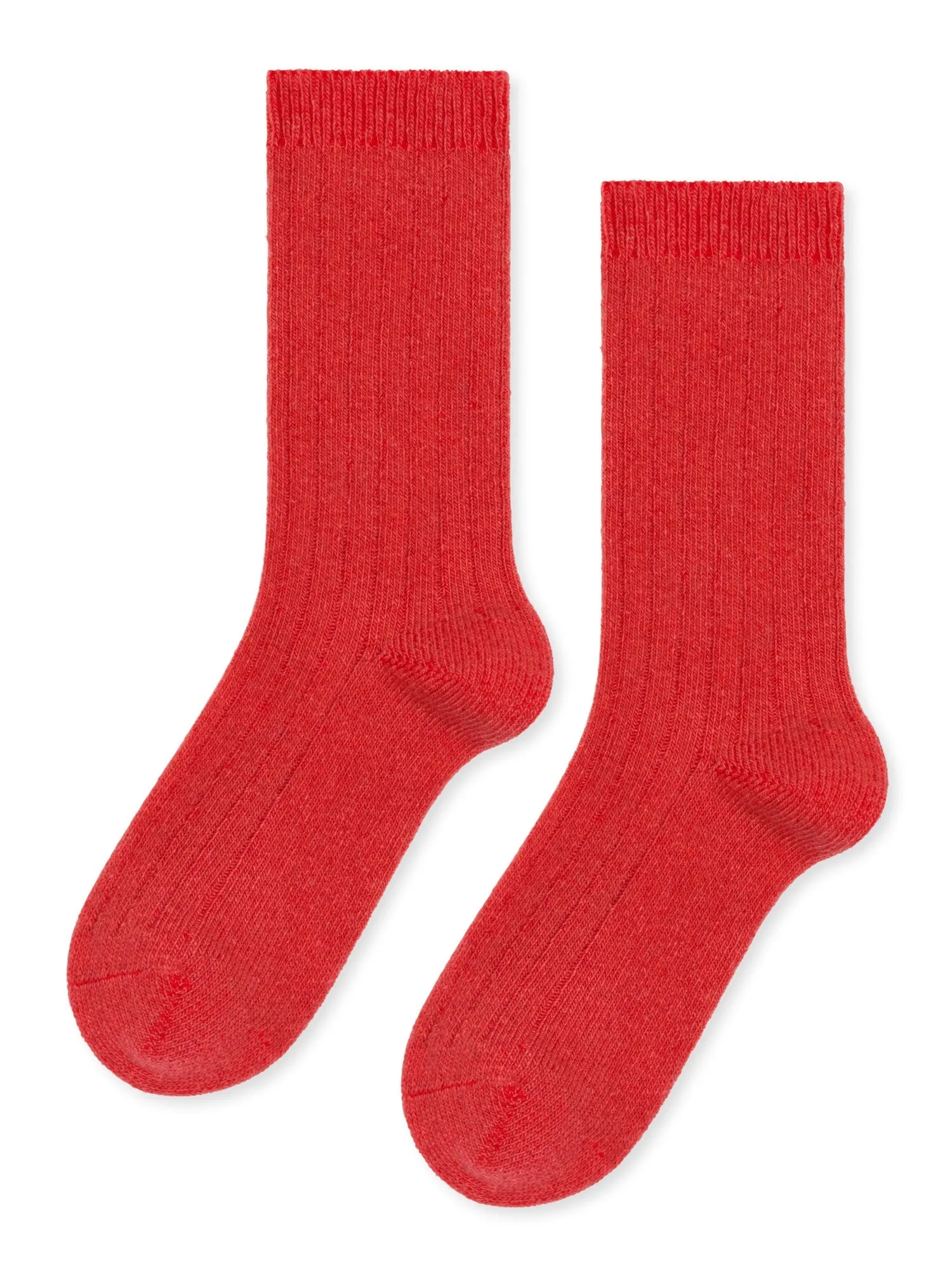 Italia Cashmere Rib Crew Sock (multiple colors)