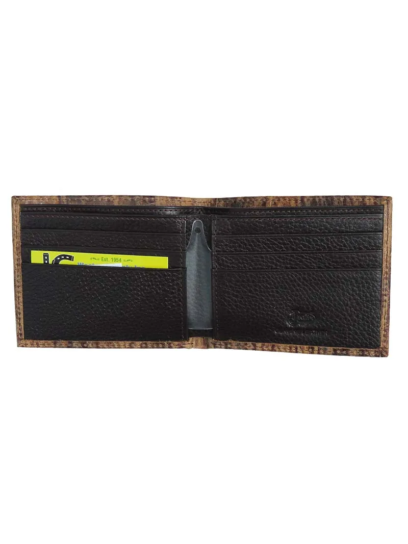 Justin JB268 Leather Wallet Brown