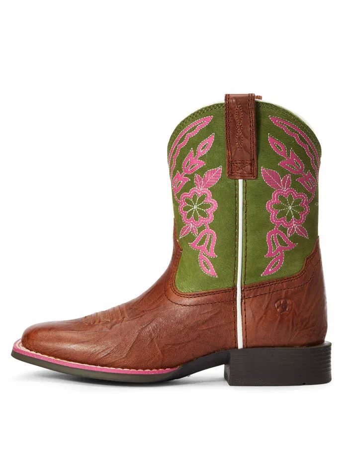 Kids Cattle Cate Western Boot Copper Penny - D