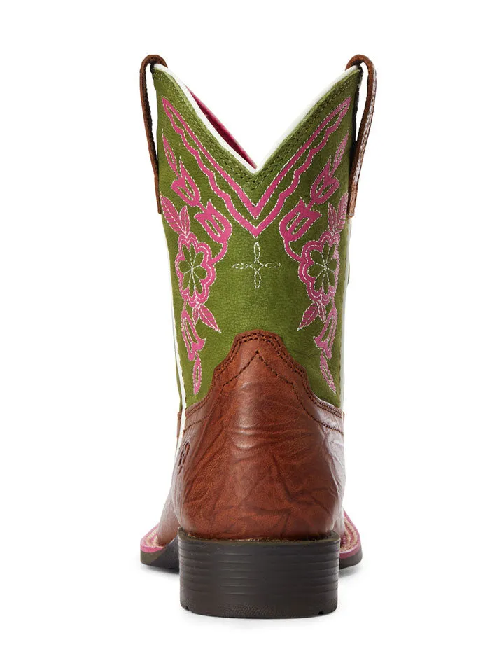 Kids Cattle Cate Western Boot Copper Penny - D