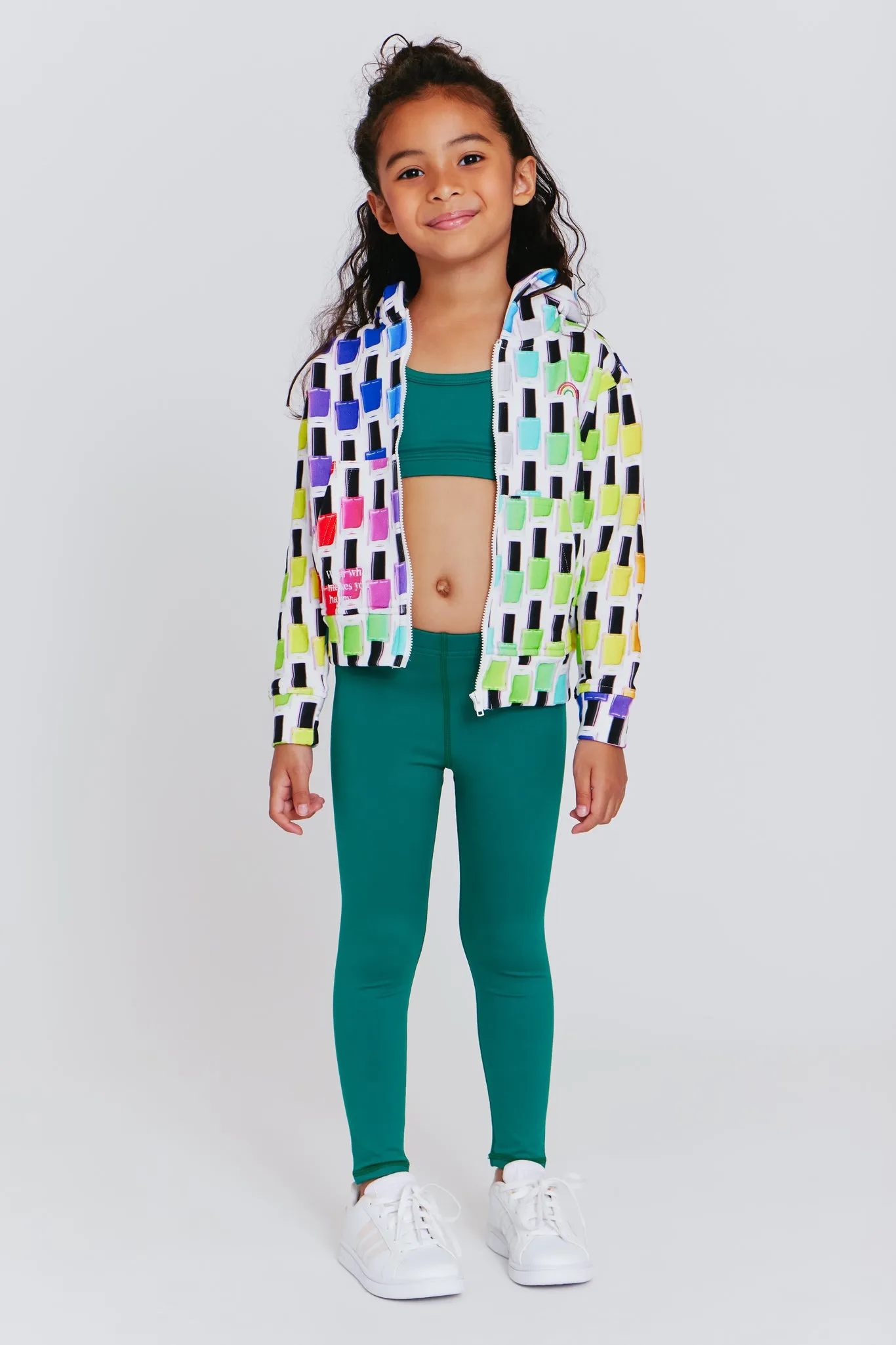 Kids TLC Leggings in Emerald