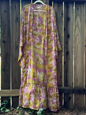 Kimono for women in Miami Art Nouveau design, size XL.