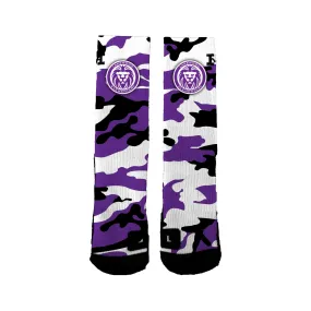 Lakewood Elementary School Camouflage Socks