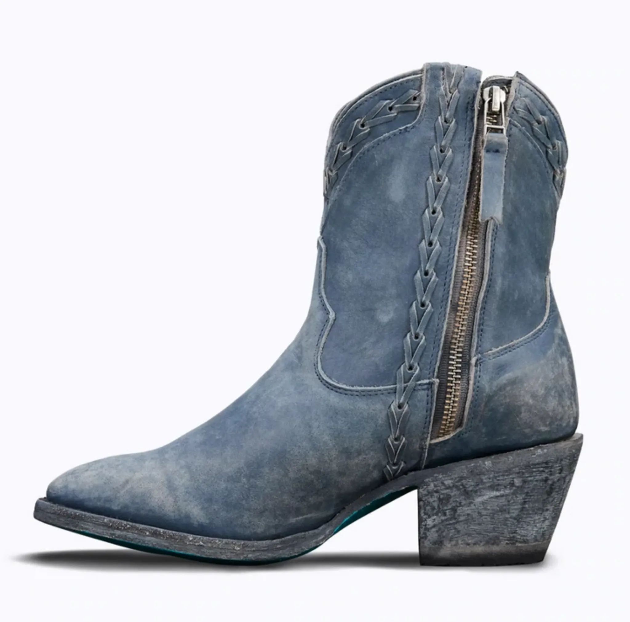 Lane Emma Bootie Midnight Blue