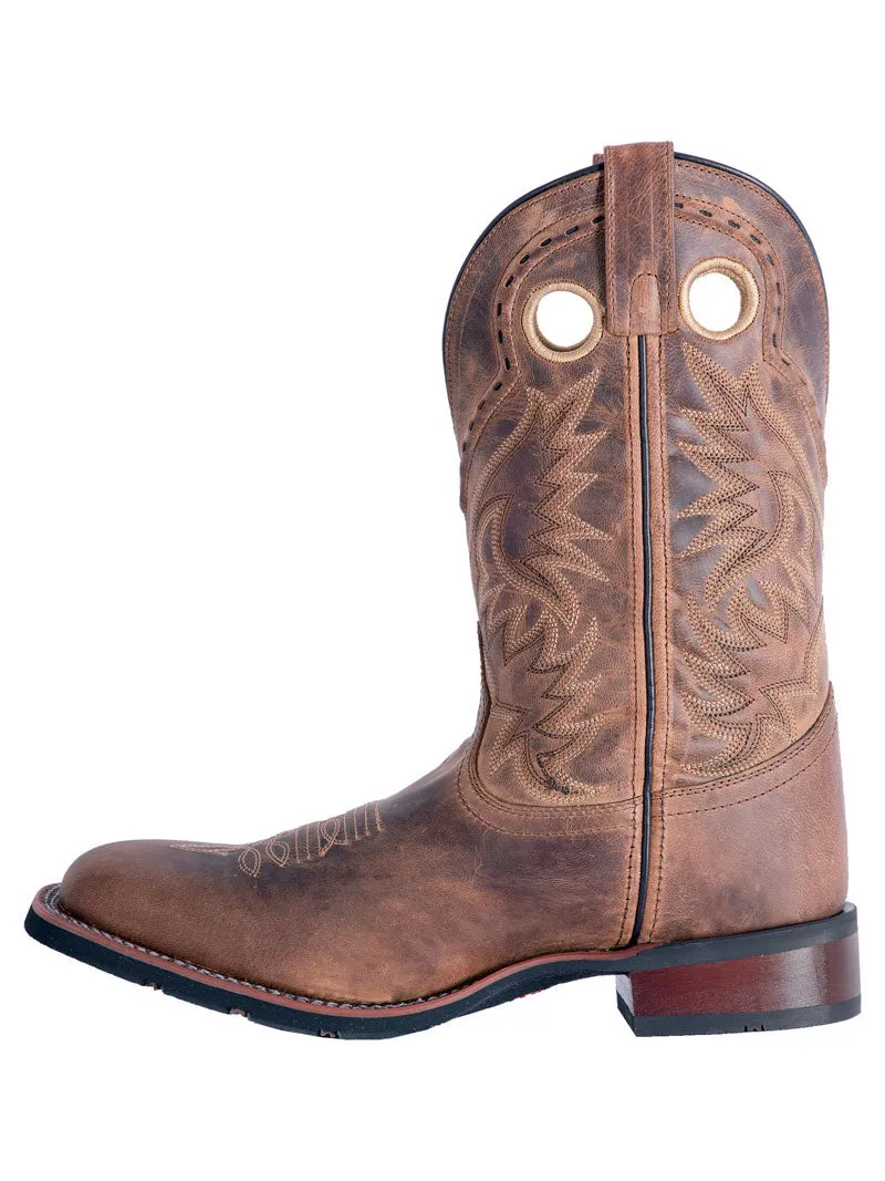 Laredo 7812 Men's Kane Leather Boots - Distressed Tan