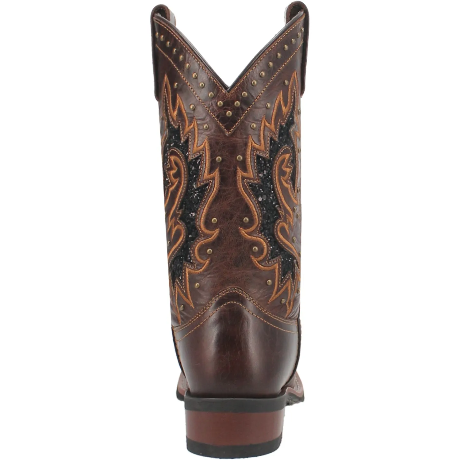 Laredo Lockhart Tan Leather Cowboy Boots for Women