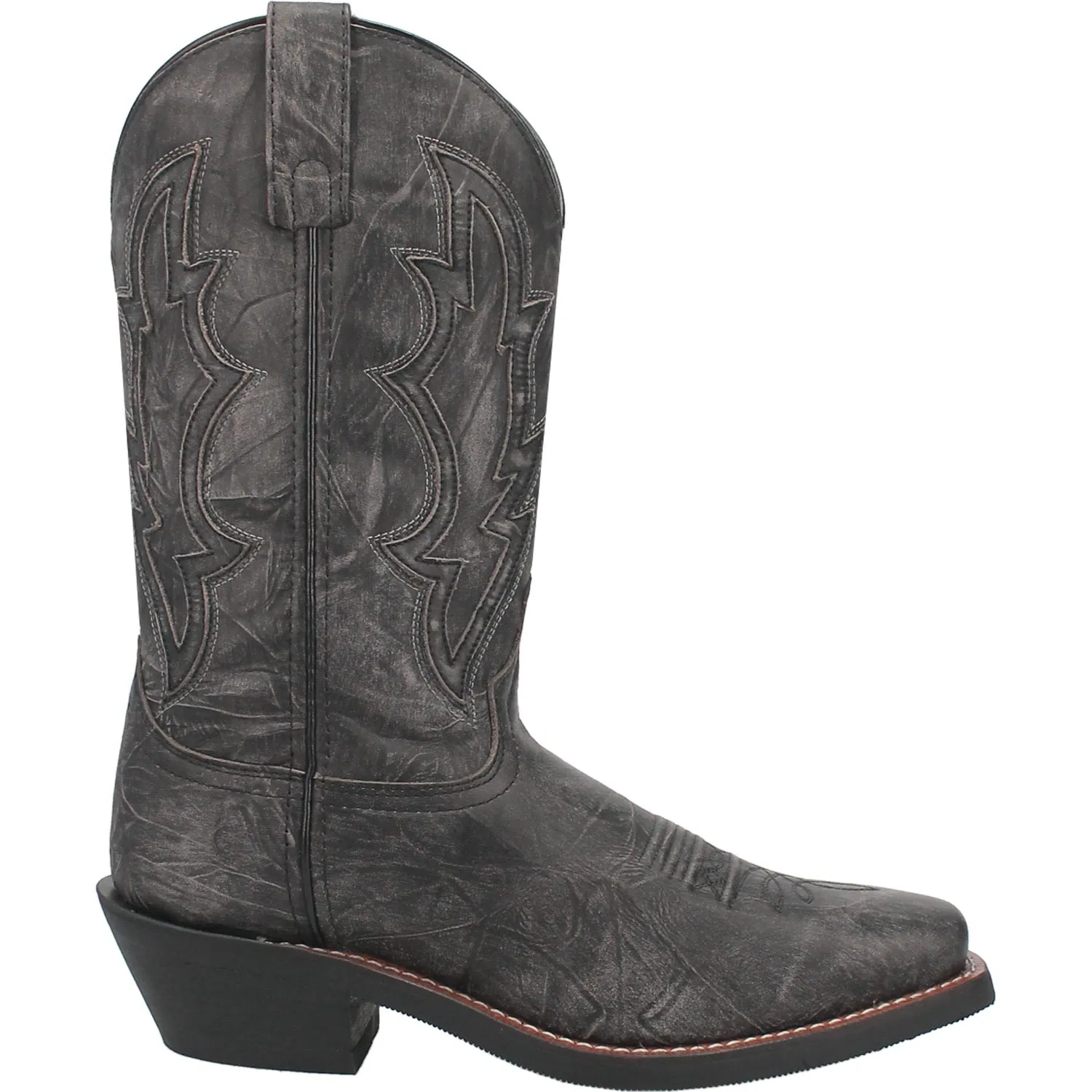 Laredo Men's Jessco Black Leather Western Boots