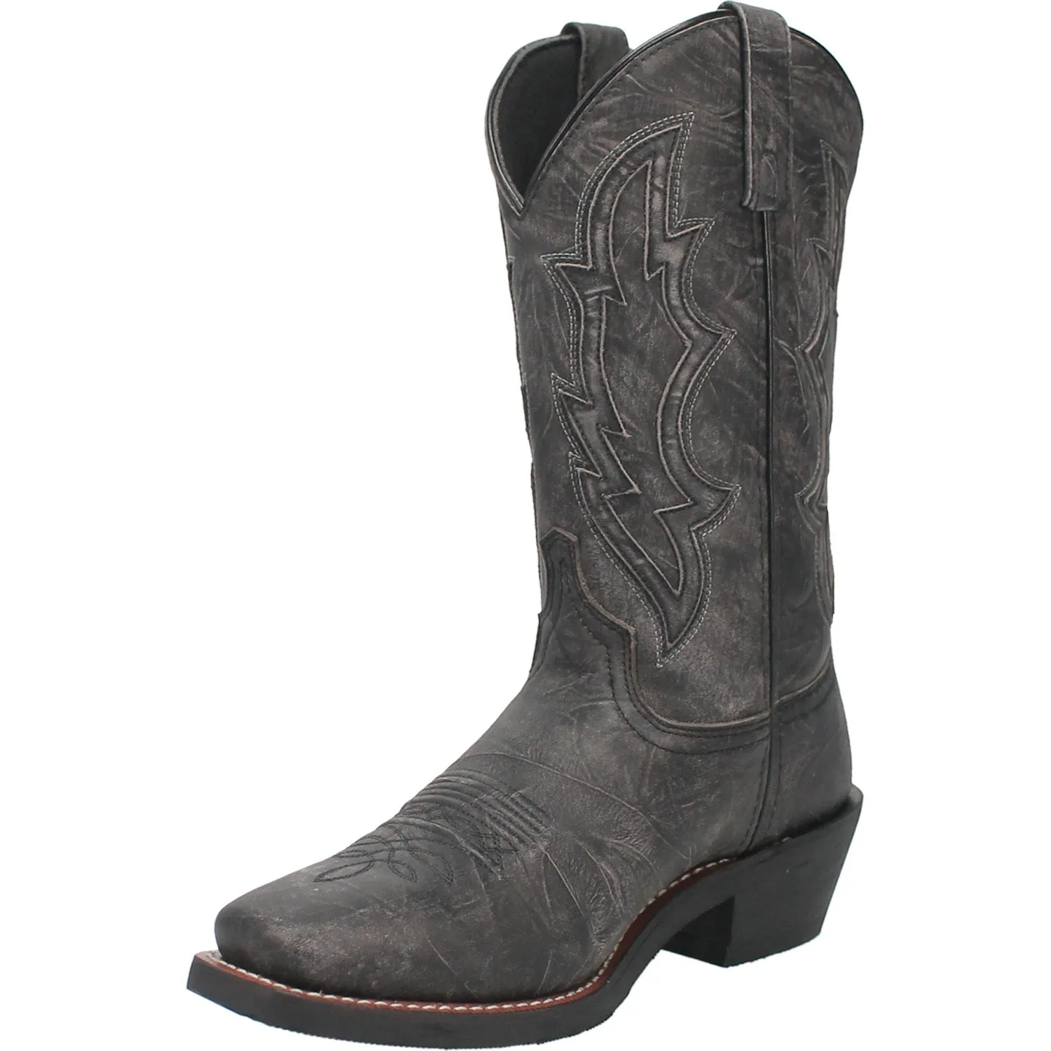 Laredo Men's Jessco Black Leather Western Boots