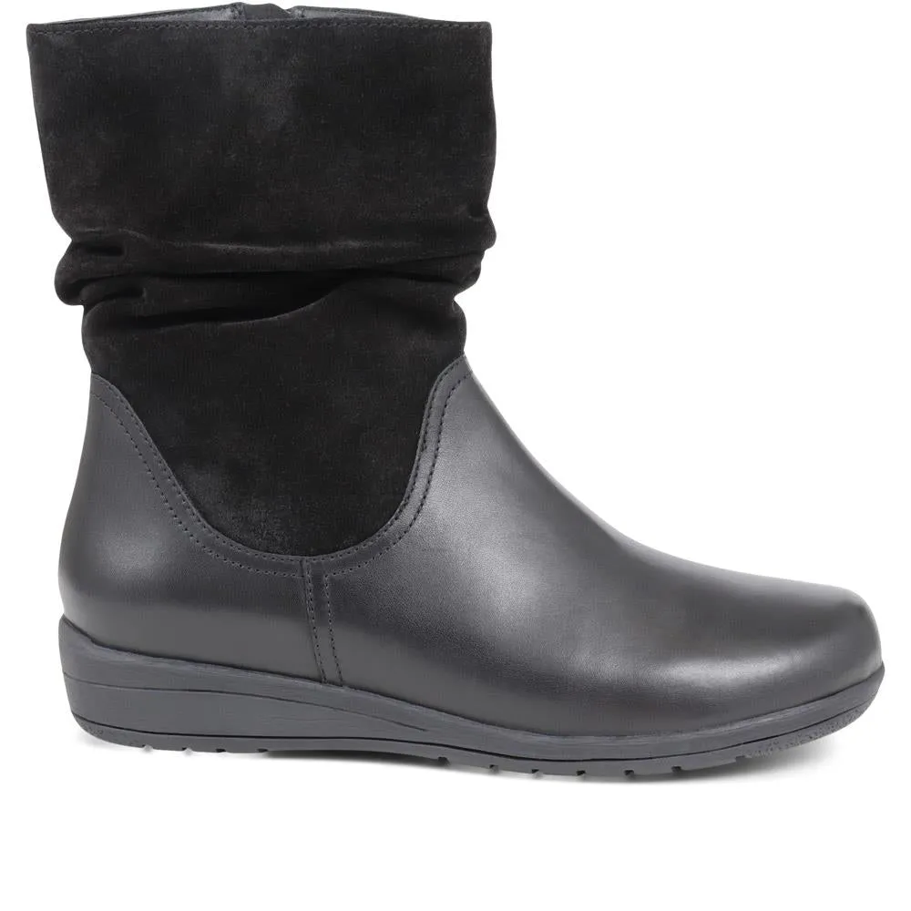 Lightweight Leather Boots RNB38031 324 583