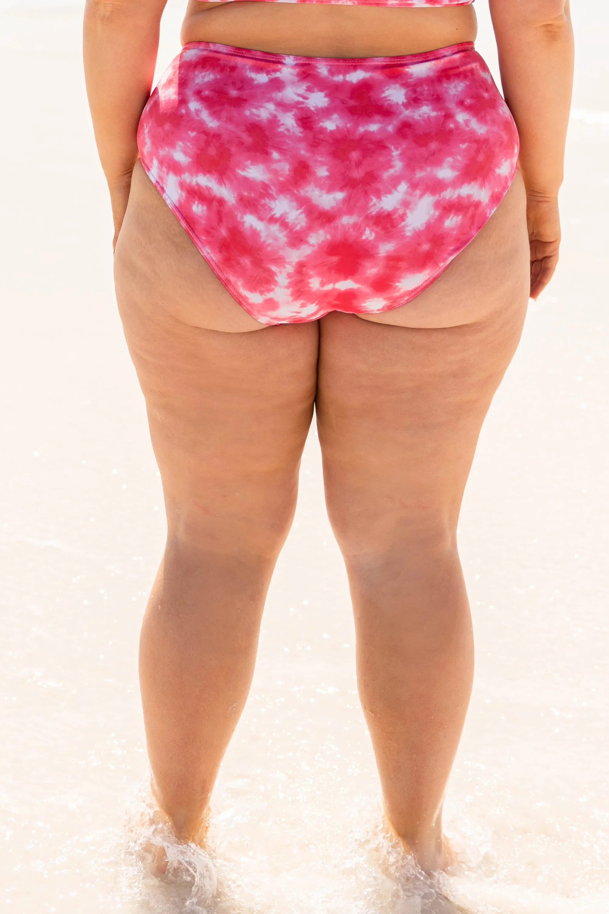 Love Swim Bottom, Tie Dye Pink, Affordable Price