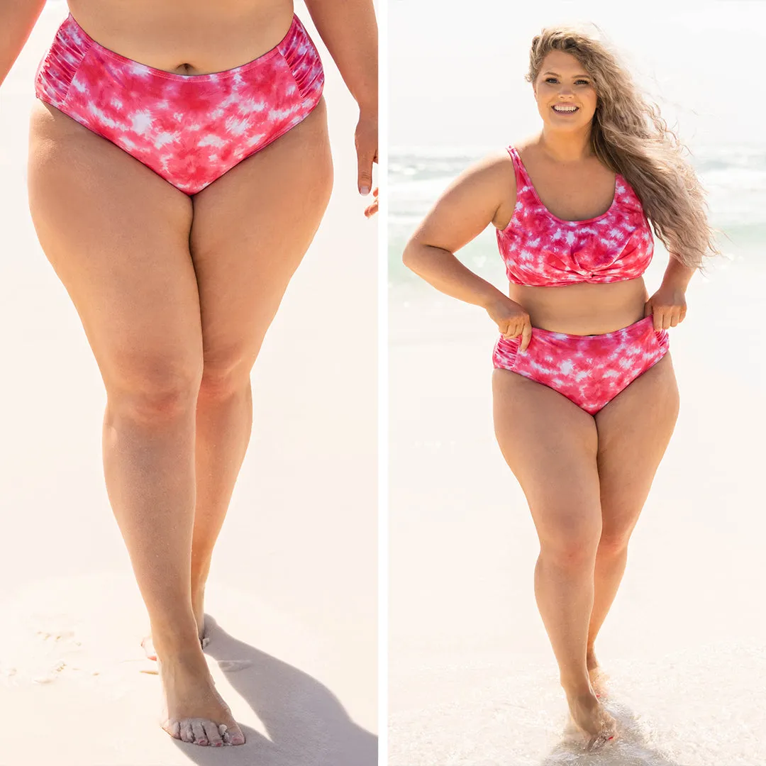 Love Swim Bottom, Tie Dye Pink, Affordable Price