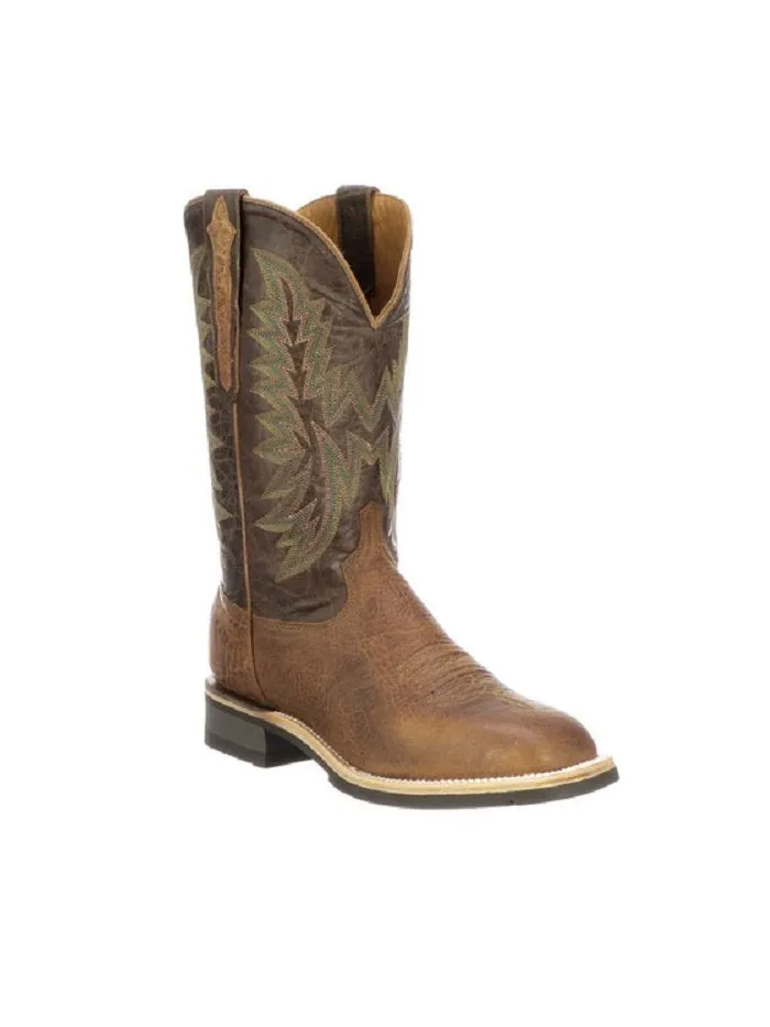 Lucchese men's cowboy boots in tan - Rudy cowhide performance M4091.WF