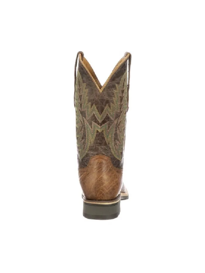 Lucchese men's cowboy boots in tan - Rudy cowhide performance M4091.WF