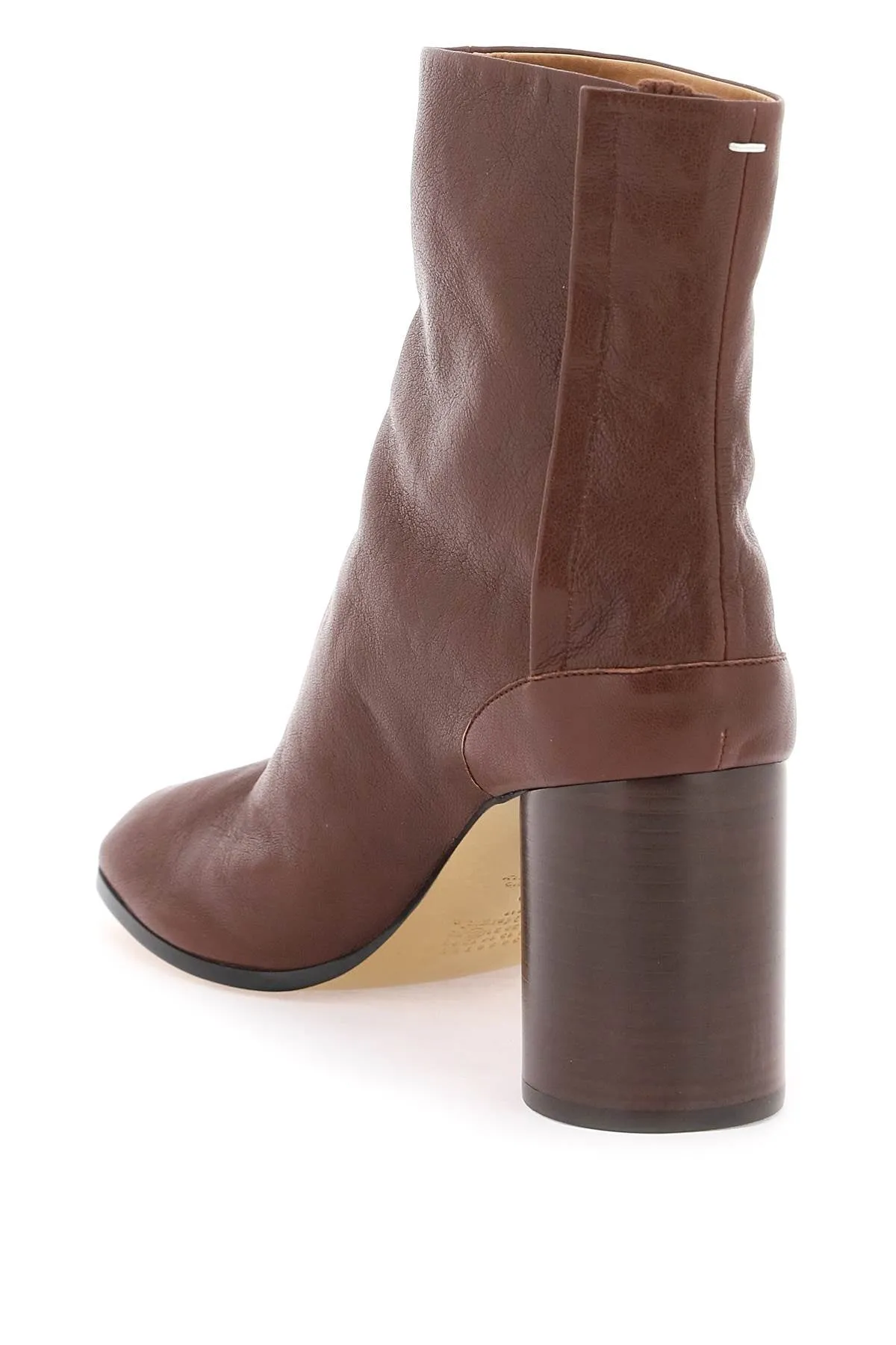 Maison Margiela ankle boots, tabi style, in Major Brown | S58WU0260 P3753