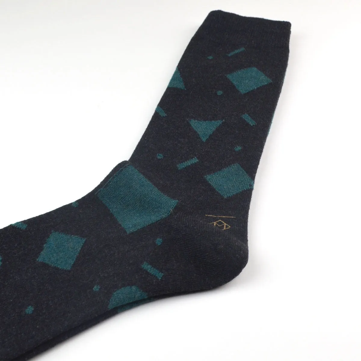 Marcomonde Charcoal Triangle Socks