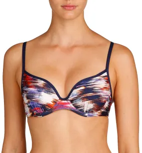 Marie Jo Juliette Heart-Shaped Padded Bikini Swim Top - Tropical Fever