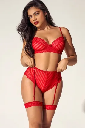 Mesh Lingerie Set