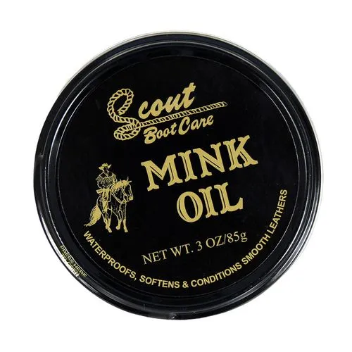 M&F Scout Boot Care - Mink Oil: Perfect for Boot Maintenance & Protection.