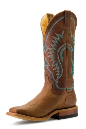 Miss Macie Bean Pecan Leather Fashion Boots