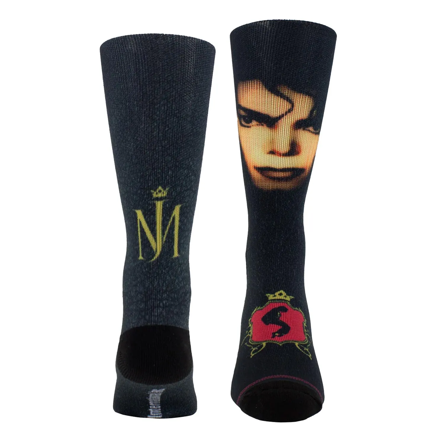 MJ Portrait Crew Socks for Men