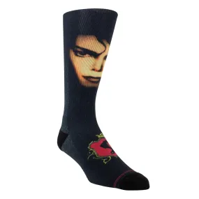 MJ Portrait Crew Socks for Men