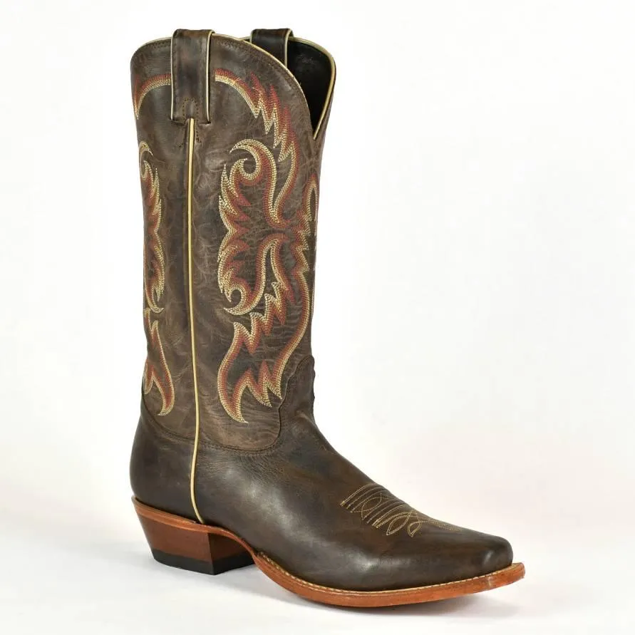 Nocona Vintage Cowboy Boots -13-inch – Chocolate Brown MD 2714