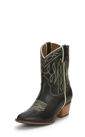 Nocona Women's Eva Black Short Cowboy Boots