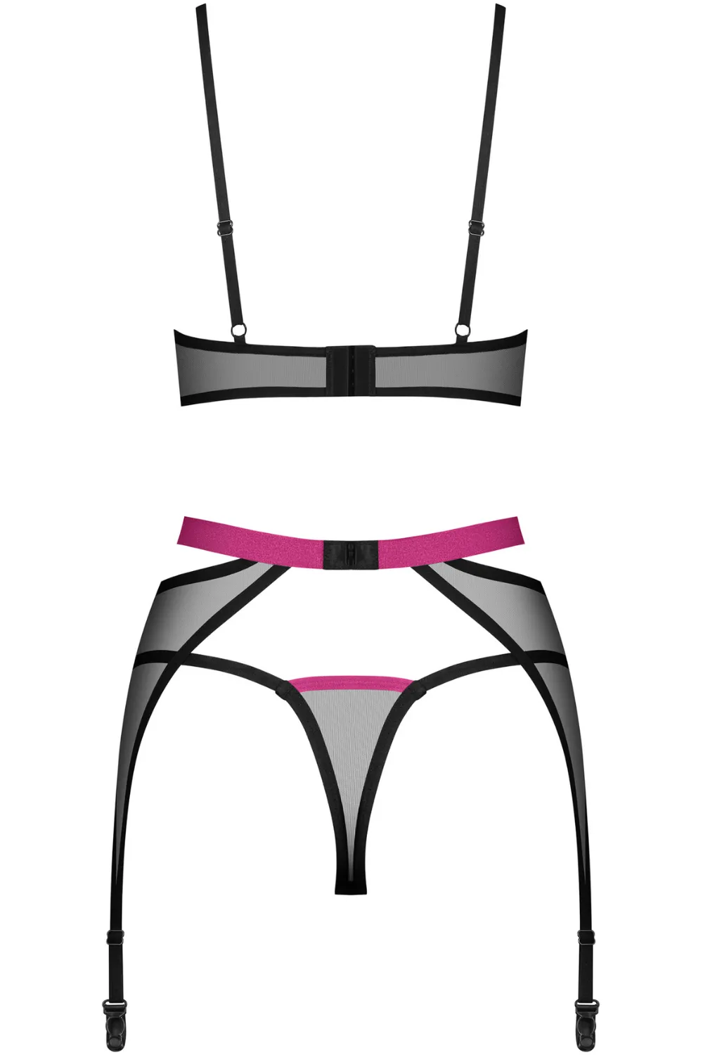 Novenes Bra, Thong & Suspender - Best Price & Quality - Shop Now