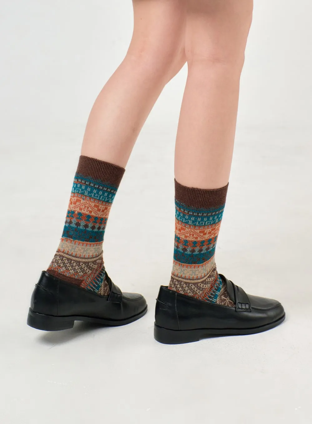 OF405 Vintage Striped Socks