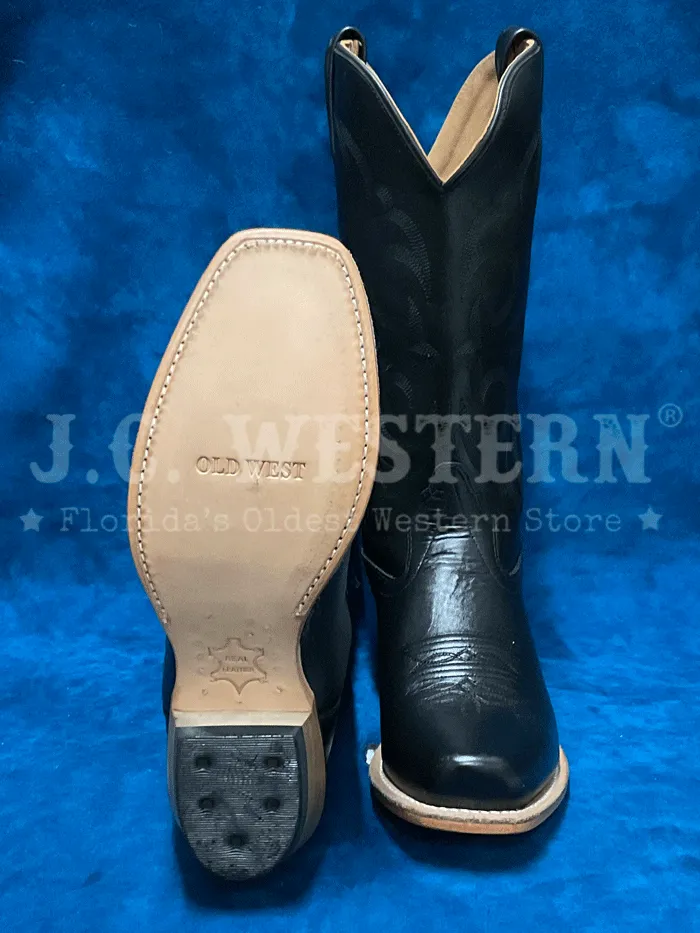 Old West Womens Square Toe Western Boot