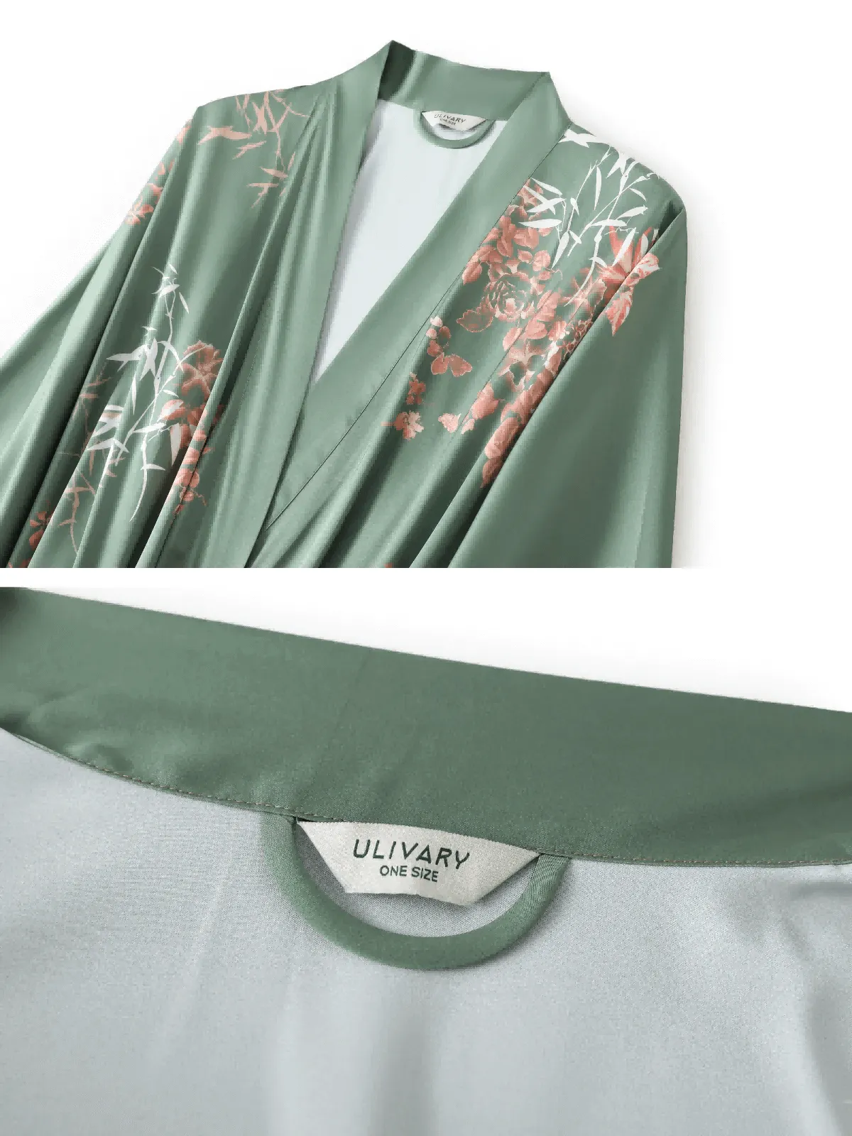 Olive Short Kimono Robe - Search Result: Shop Now!