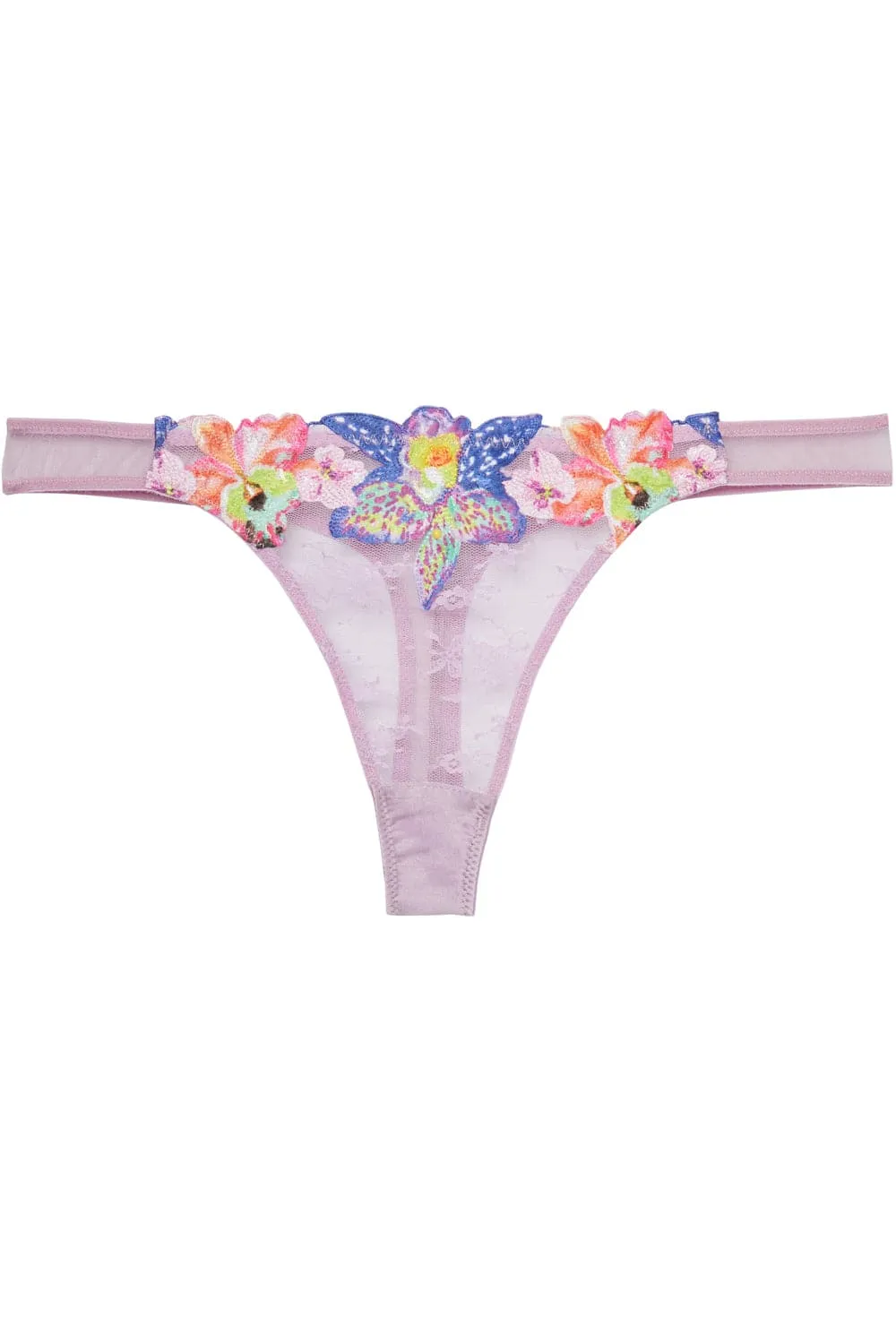 Orchid Thong Embroidery