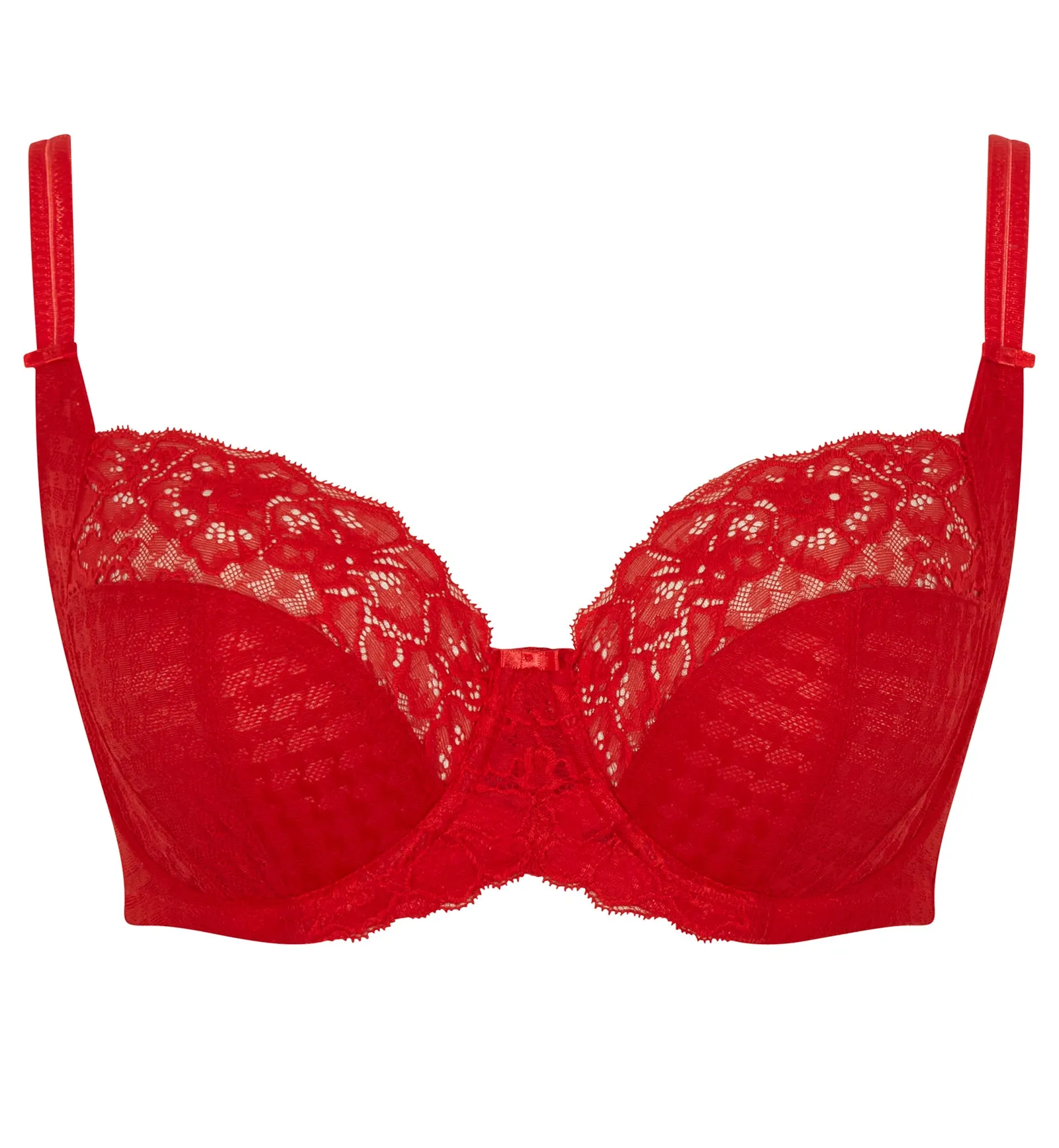 Panache Envy Balcony Bra (7285) - Poppy Red