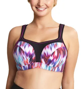 Panache Power Underwire Sports Bra - Digital Stripe