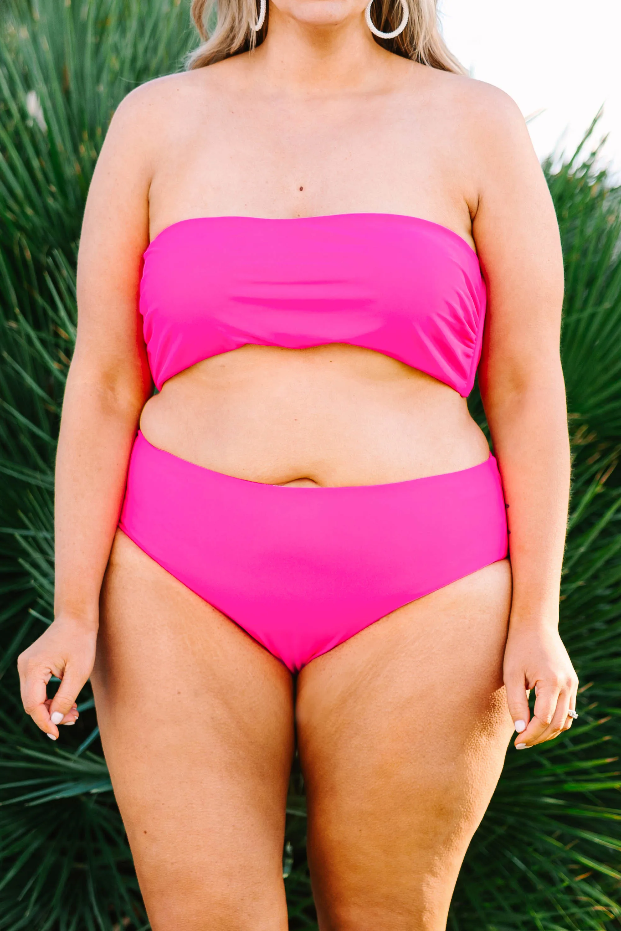 Pink Beach Boo Swim Bottom