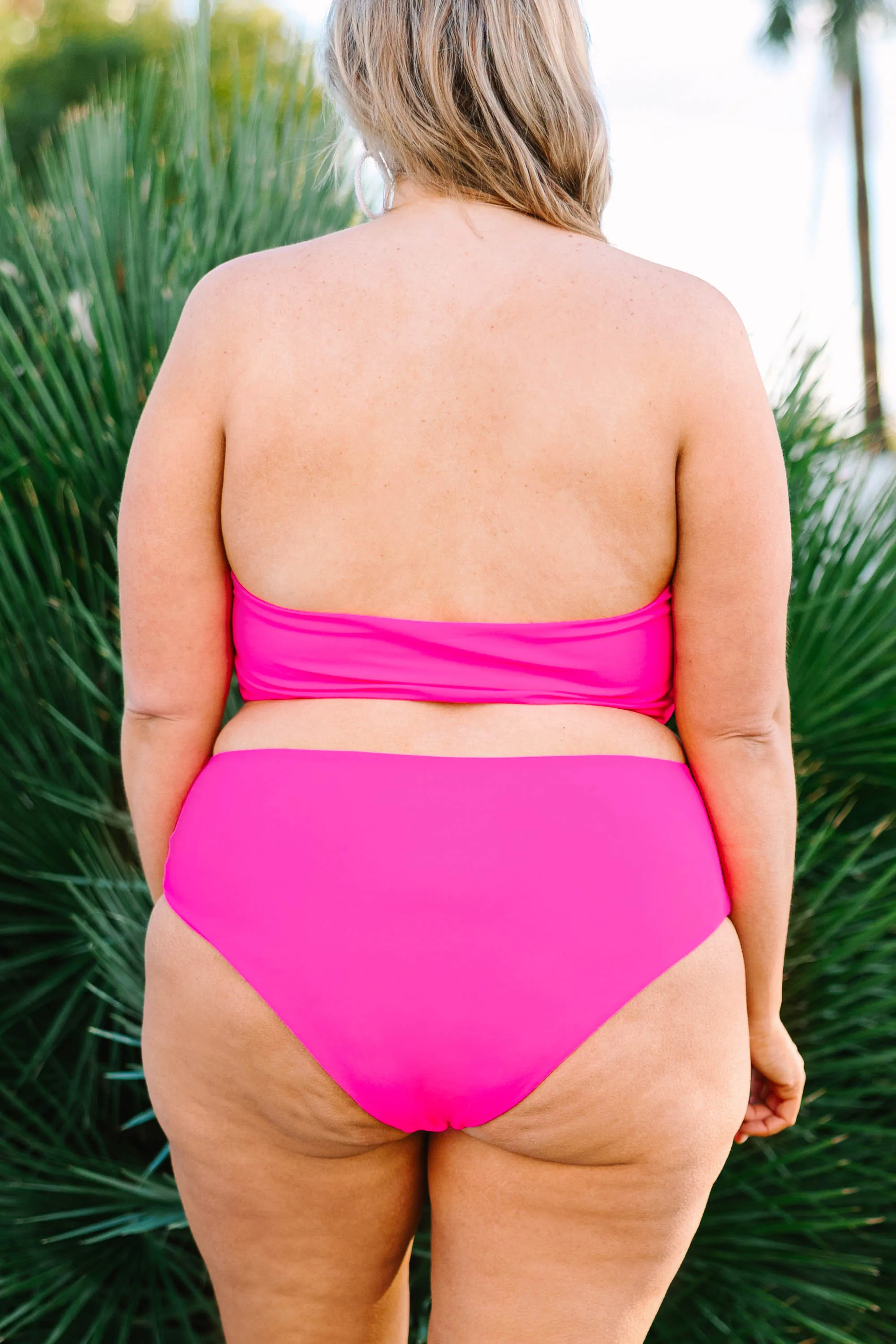 Pink Beach Boo Swim Bottom