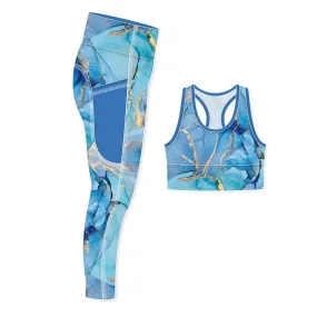 Pocket Leggings Firebird Kit - Blue