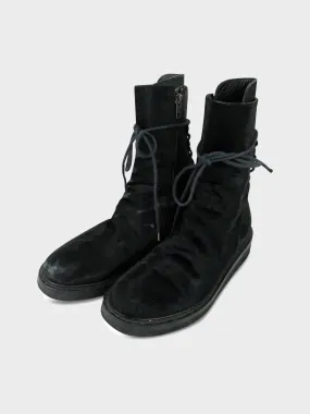 Pony Hair Leather Boots