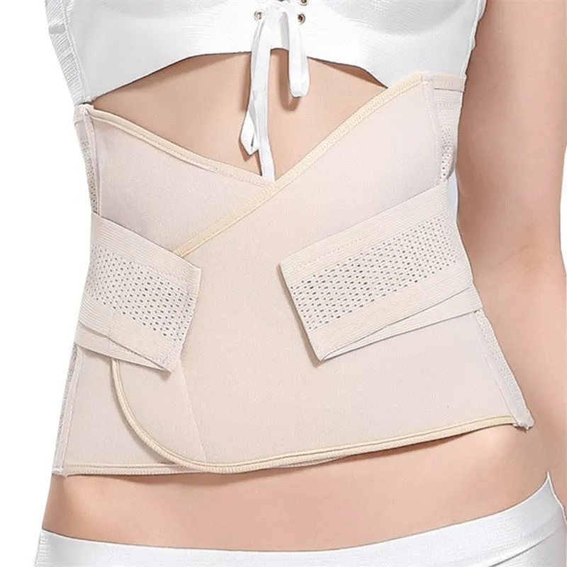 Postpartum Corset Belt Abdomen Pregnant Women Gauze Maternity Supplies Abdominal Binder Laparotomy Support Breathable SM6