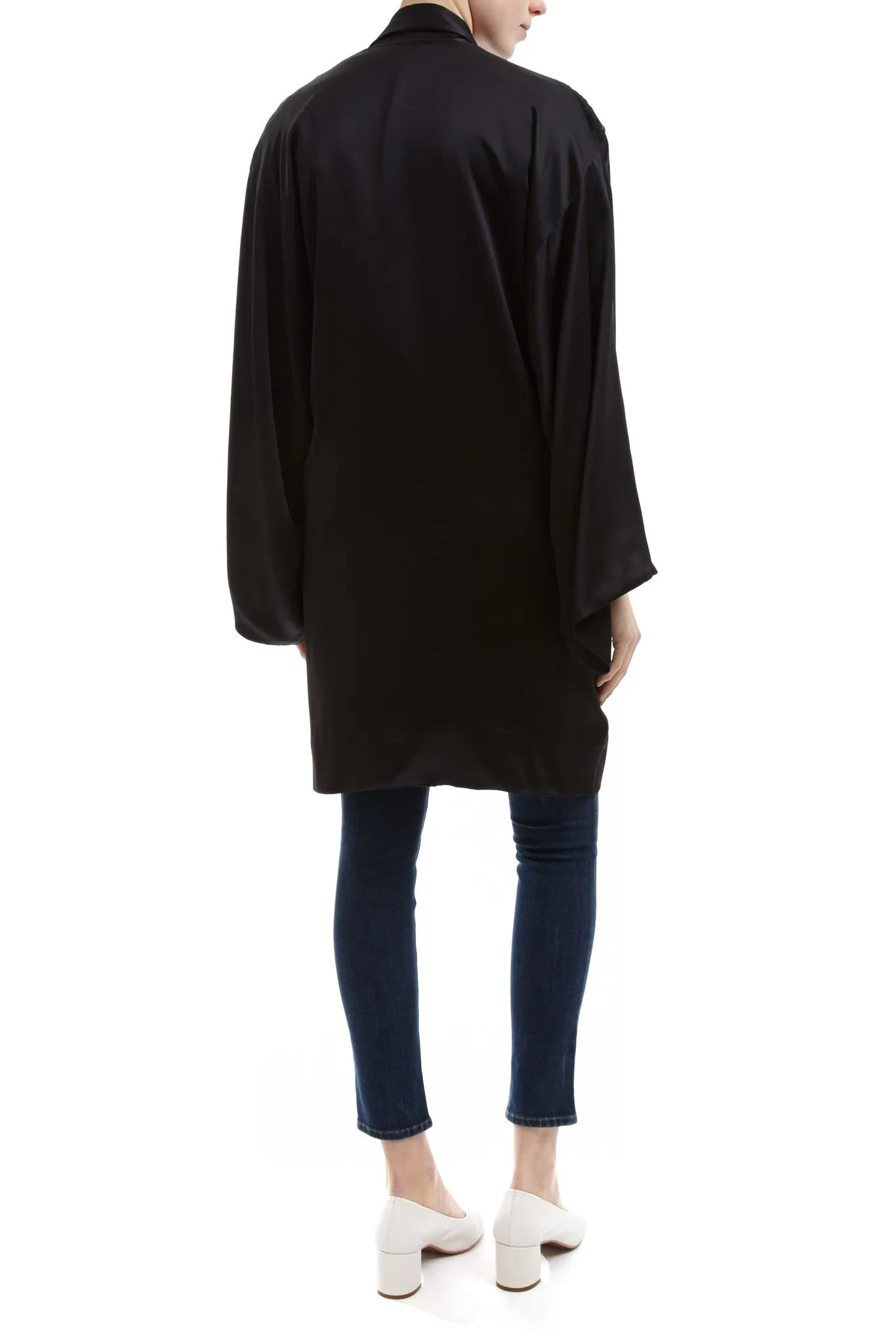 result: Black Davonna Short Kimono