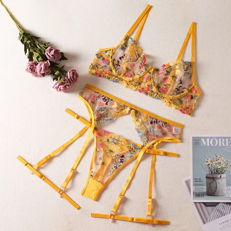 Result: Flower-print Undergarments