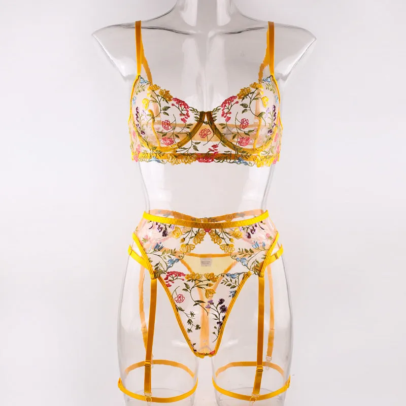 Result: Flower-print Undergarments