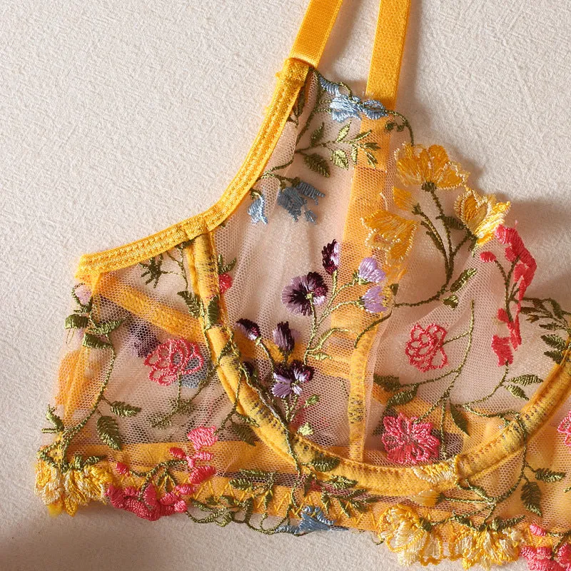 Result: Flower-print Undergarments