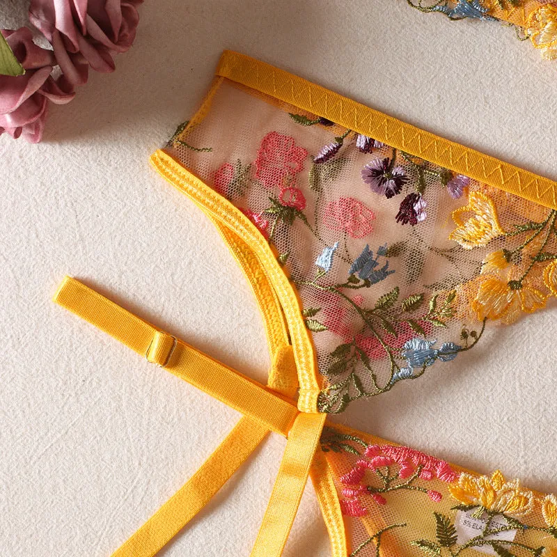 Result: Flower-print Undergarments