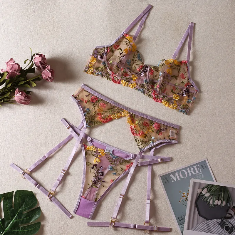 Result: Flower-print Undergarments