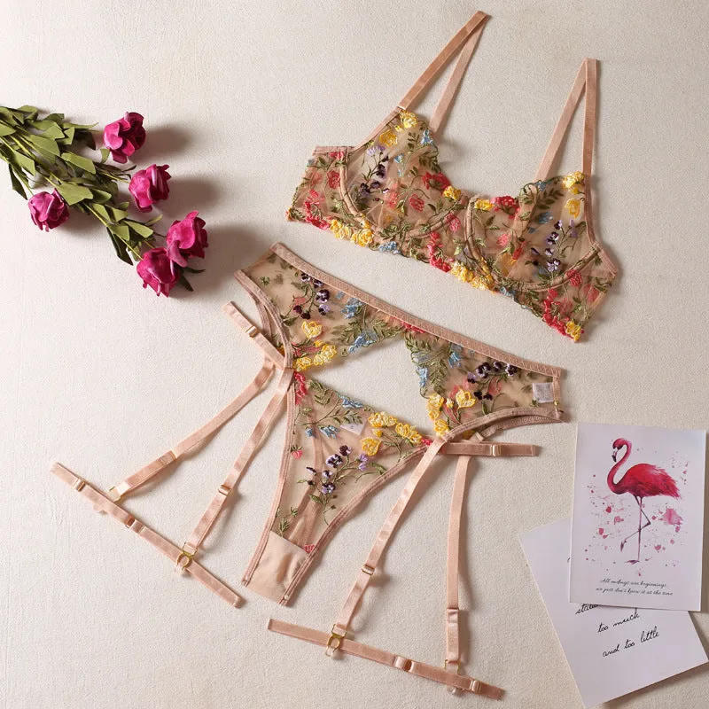 Result: Flower-print Undergarments