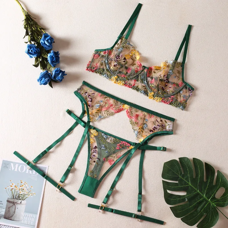 Result: Flower-print Undergarments