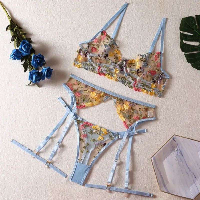 Result: Flower-print Undergarments