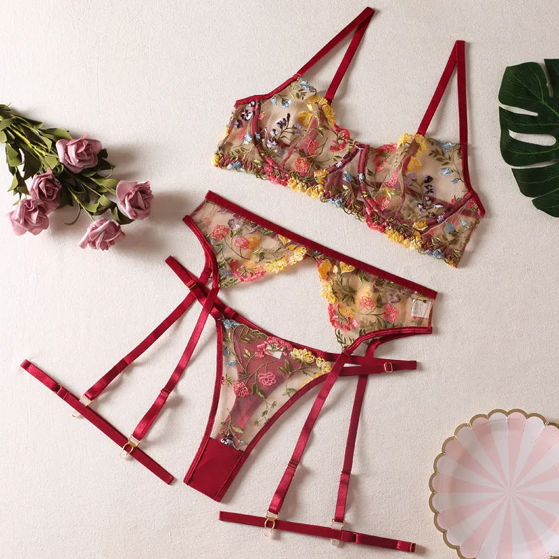 Result: Flower-print Undergarments