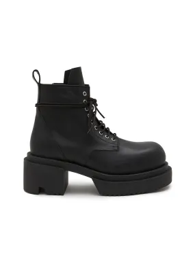 Rick Owens Army Leather Low Bogun Boots